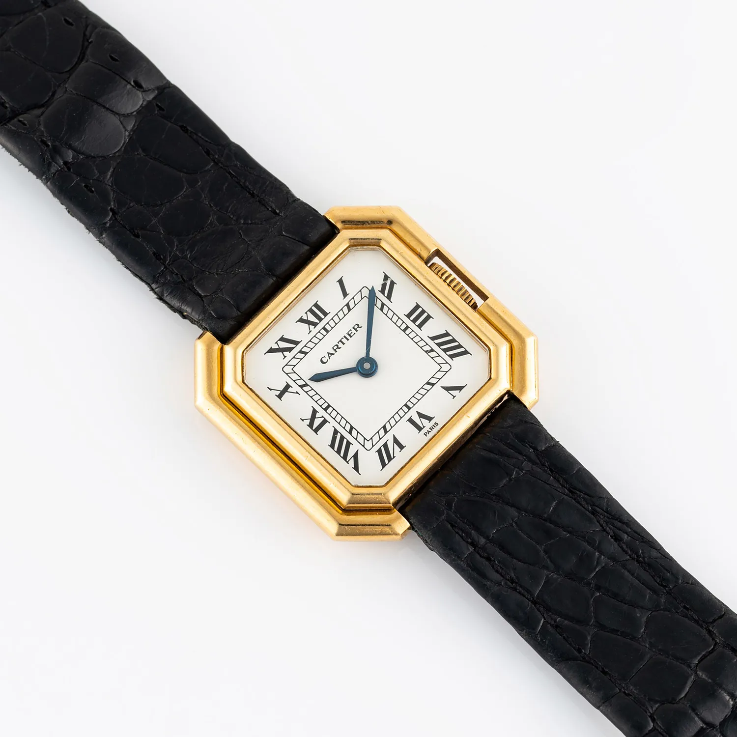 Cartier Ceinture 78100 24.5mm Yellow gold Silver 2