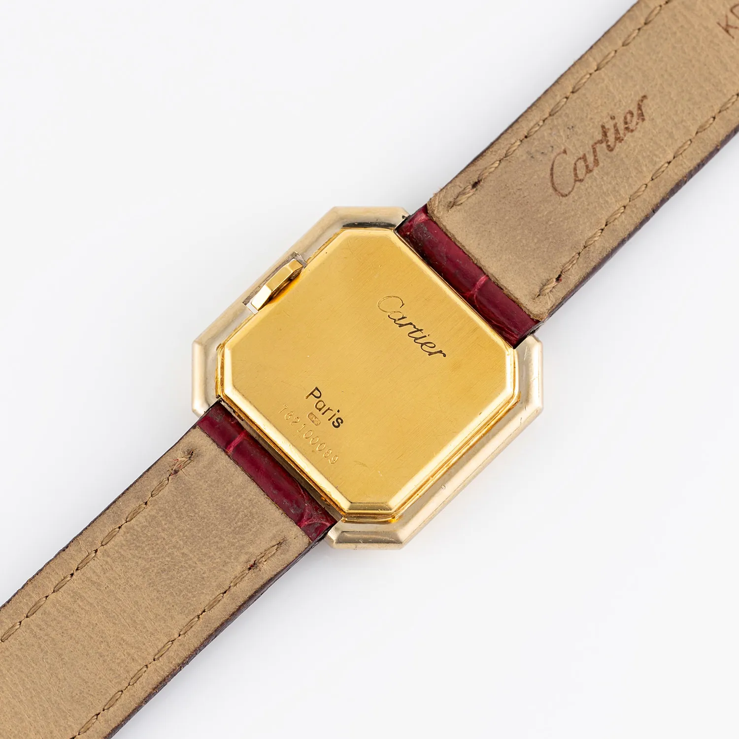 Cartier Ceinture 78100 24.5mm Yellow gold Silver 8