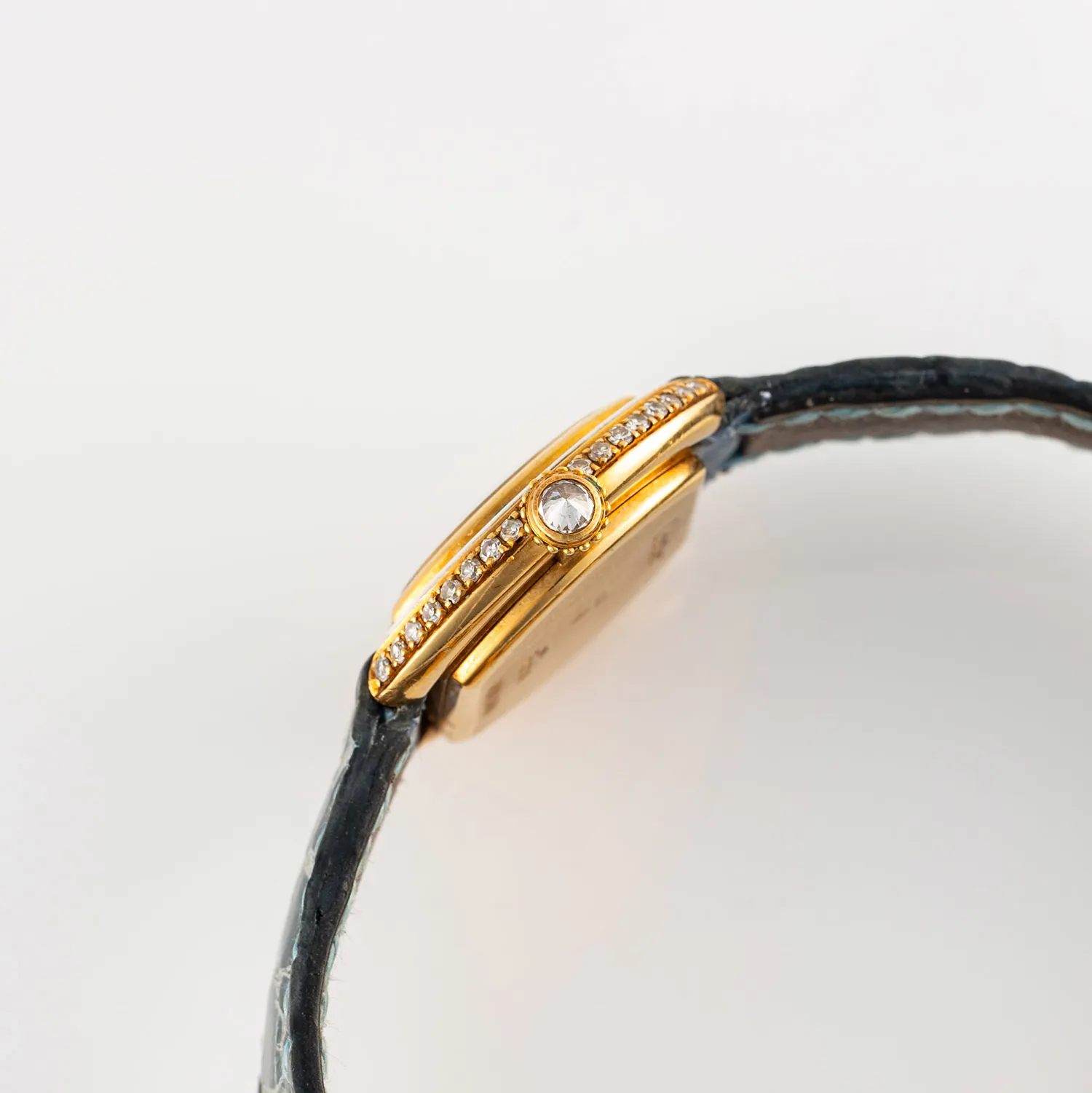 Cartier Ellipse 67081 26.5mm Yellow gold Silver 4