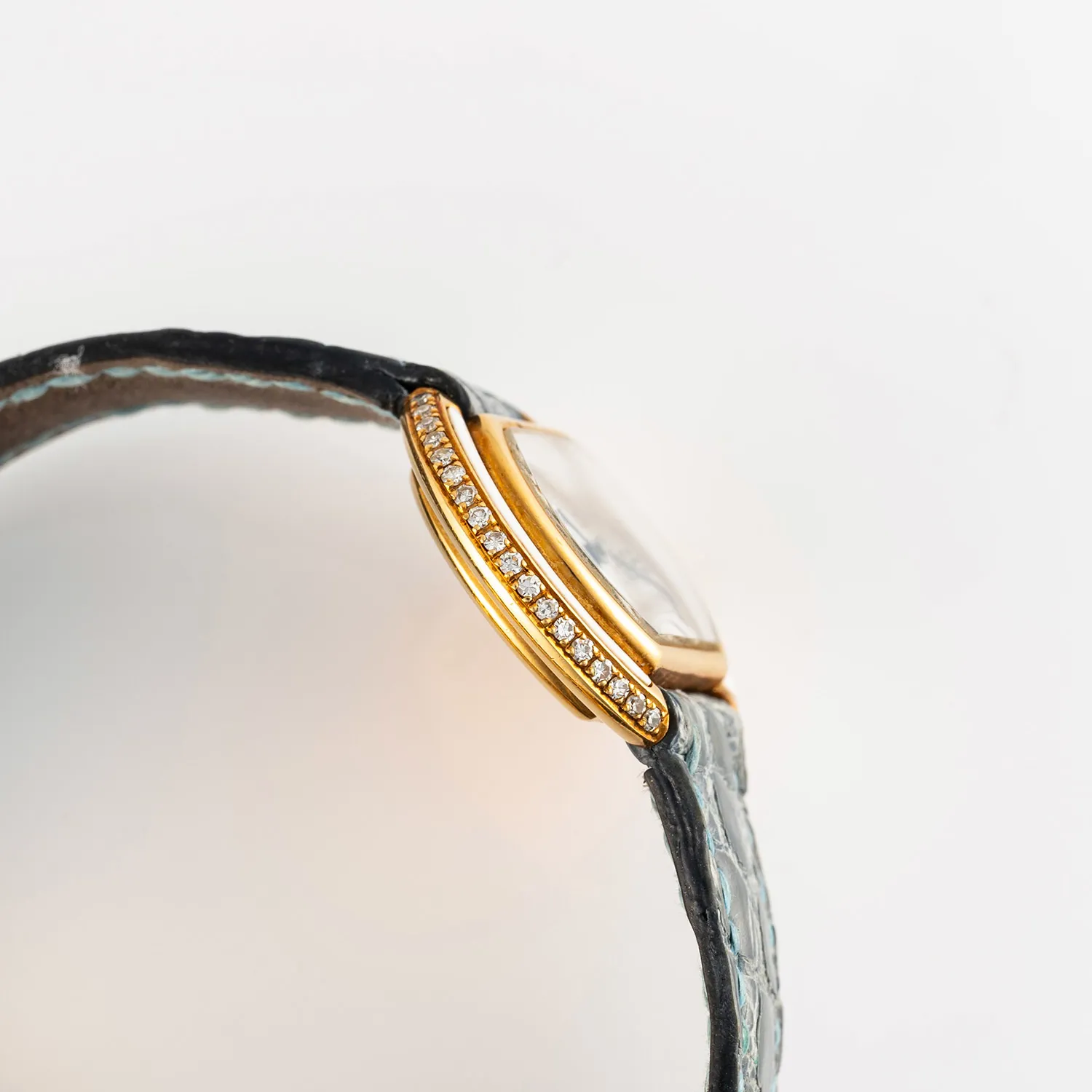 Cartier Ellipse 67081 26.5mm Yellow gold Silver 5