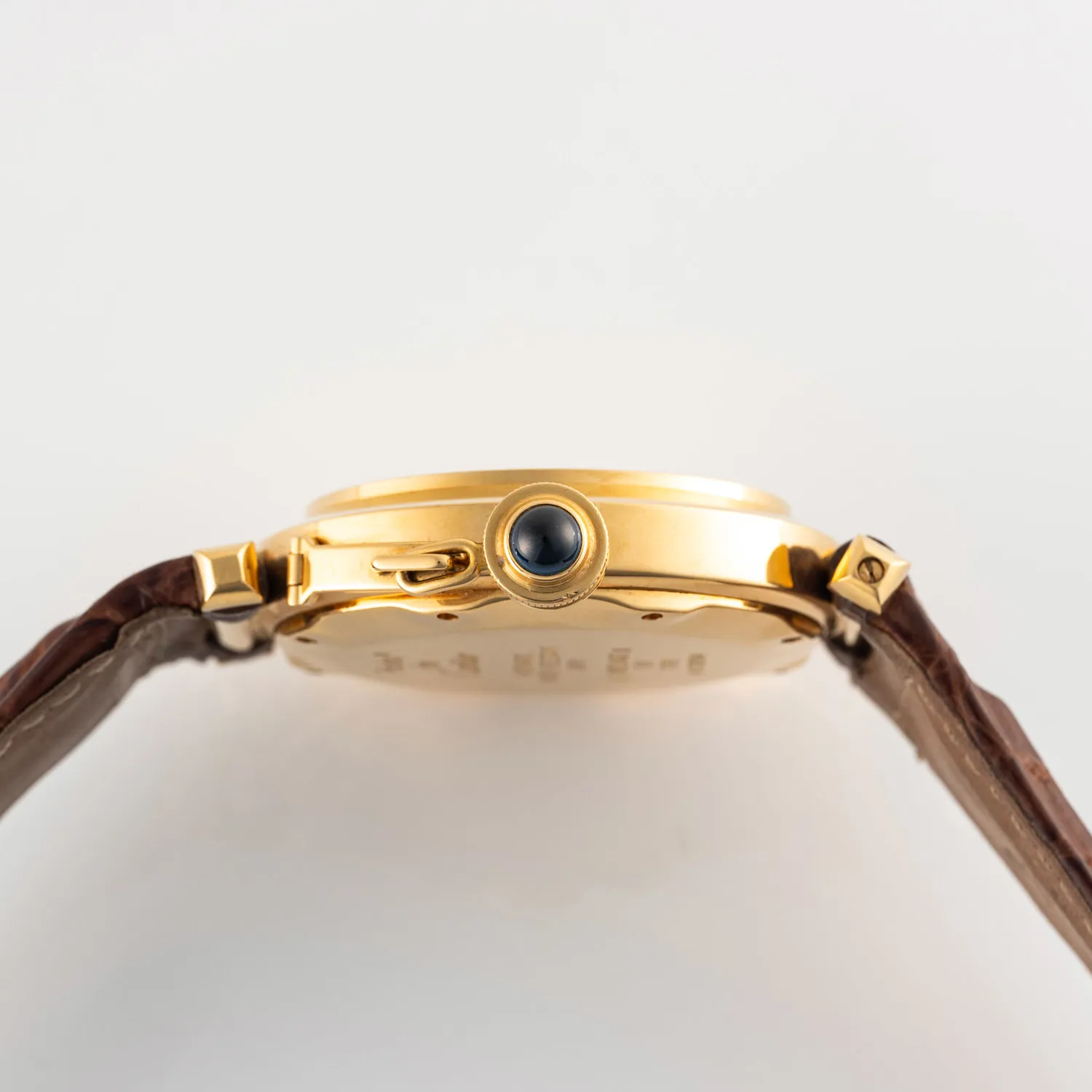 Cartier Pasha 1990 38mm Yellow gold Silver 4