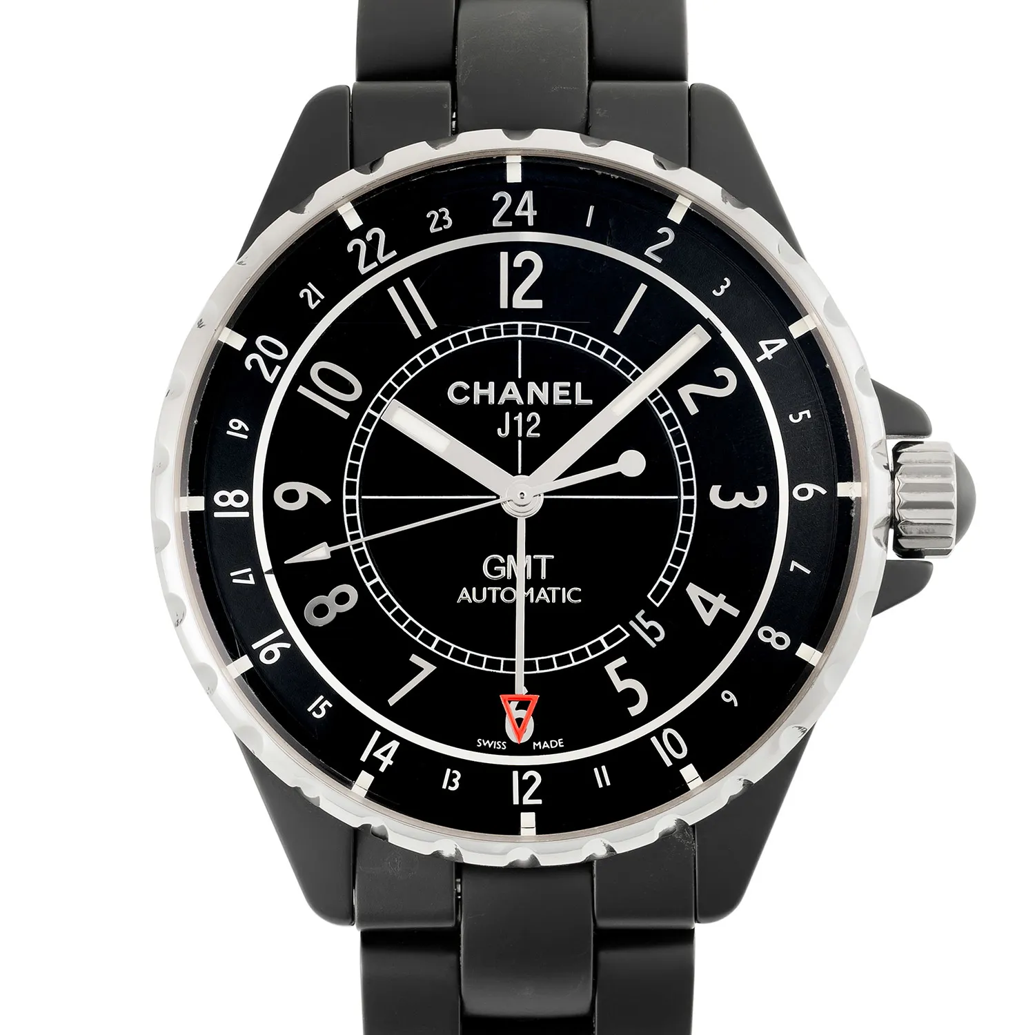 Chanel J12 H3101 41mm Black ceramic Black