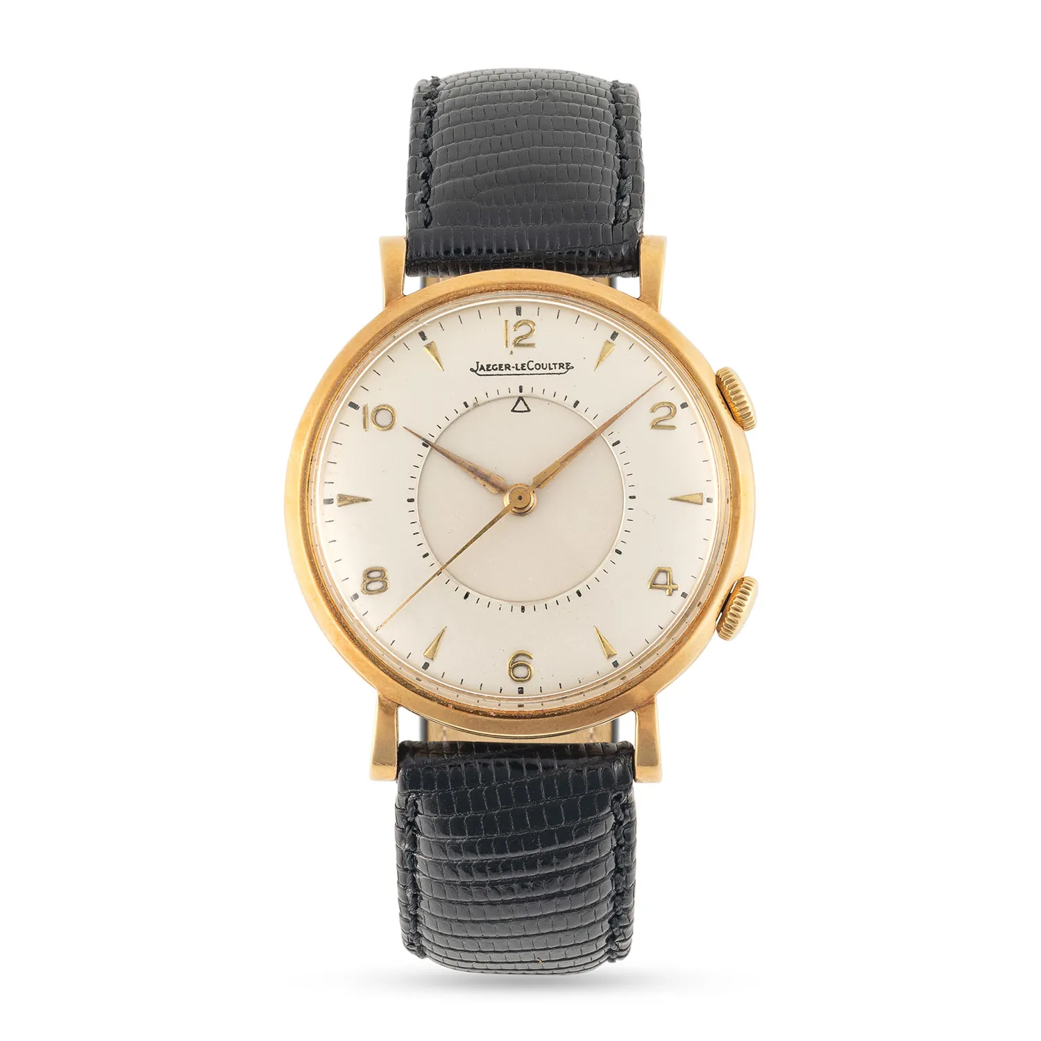 Jaeger-LeCoultre Memovox 35mm Yellow gold Silver 7