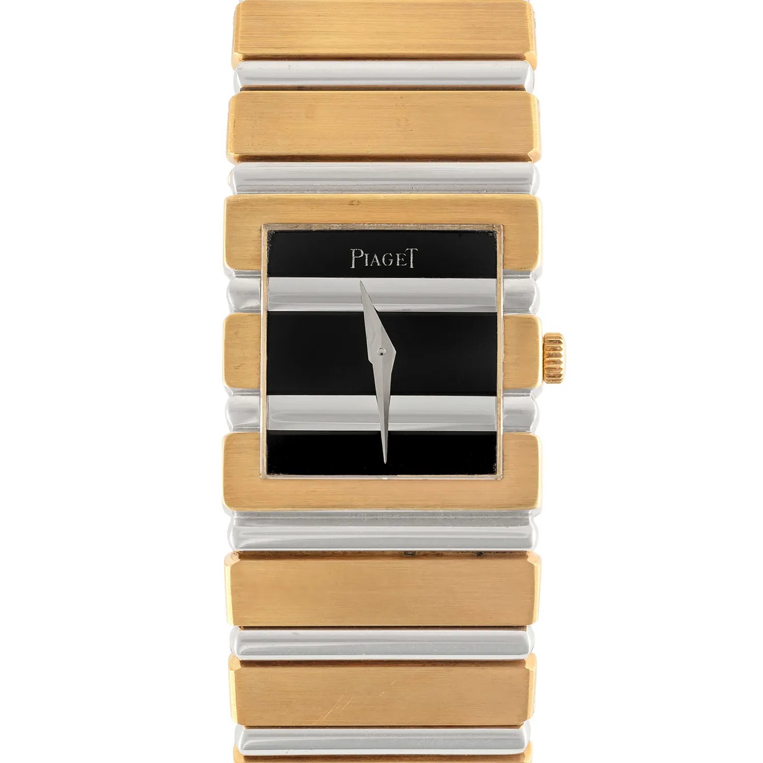 Piaget Polo 8131 C701 20mm White gold and Yellow gold Black