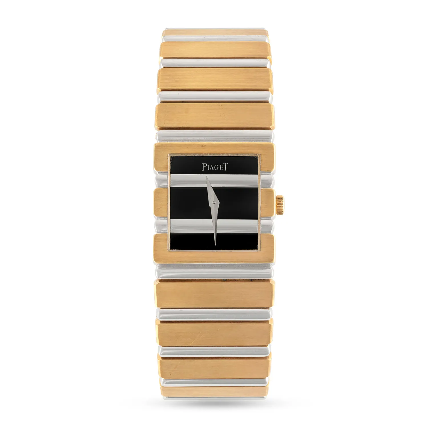 Piaget Polo 8131 C701 20mm White gold and Yellow gold Black 1