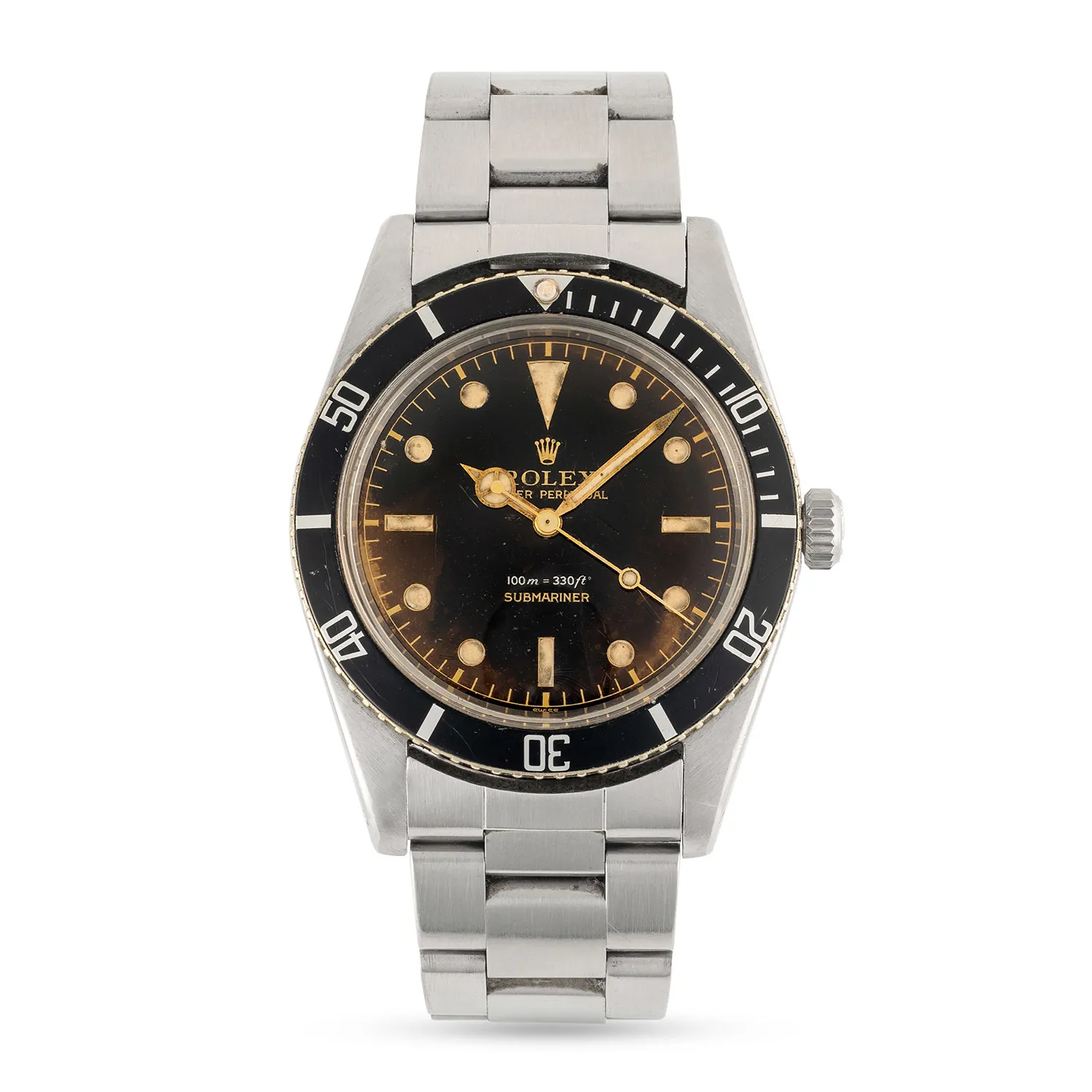 Rolex Submariner 5508 38mm Stainless steel Black 1