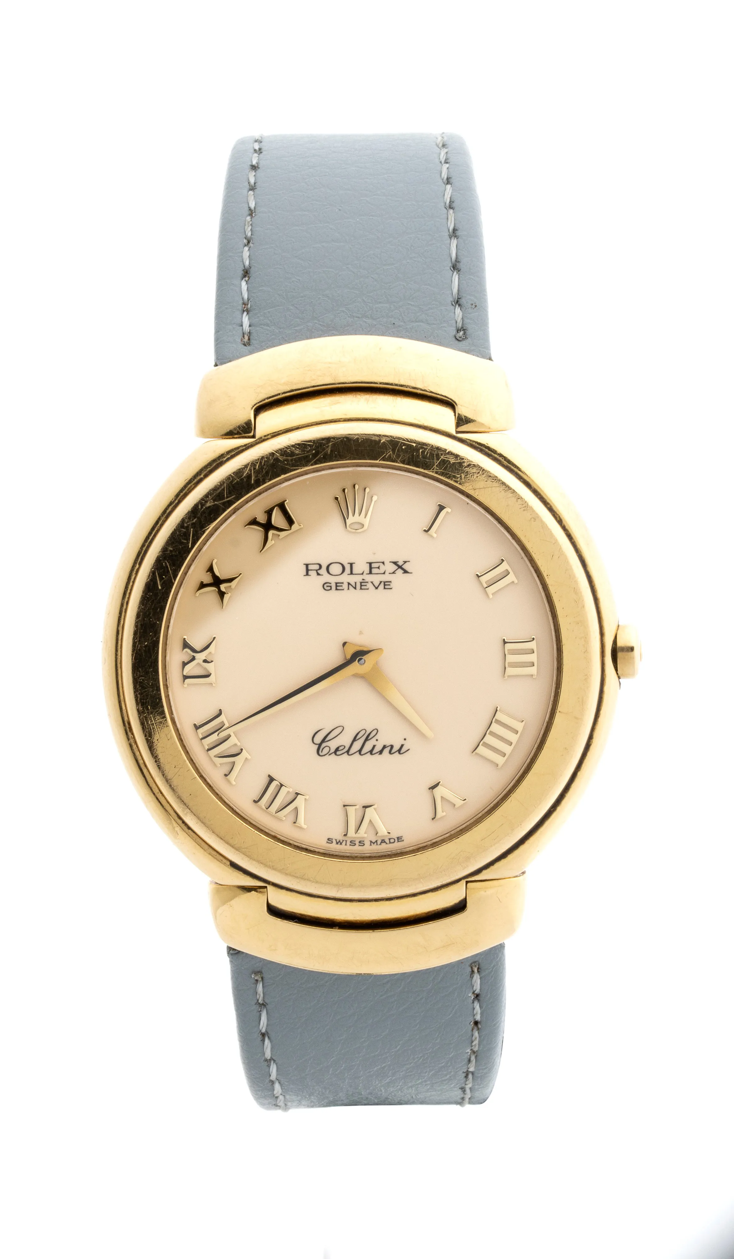 Rolex Cellini 6623 37mm Yellow gold Cream