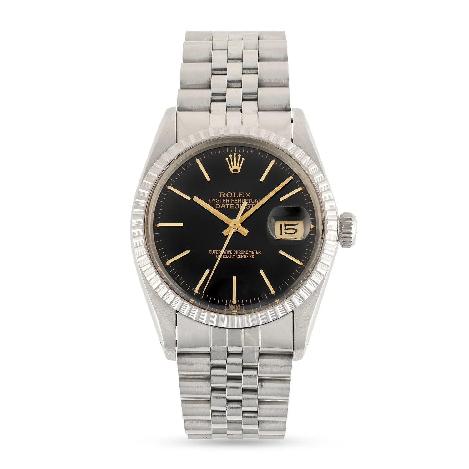 Rolex Datejust 36 16030 36mm Stainless steel Black 1