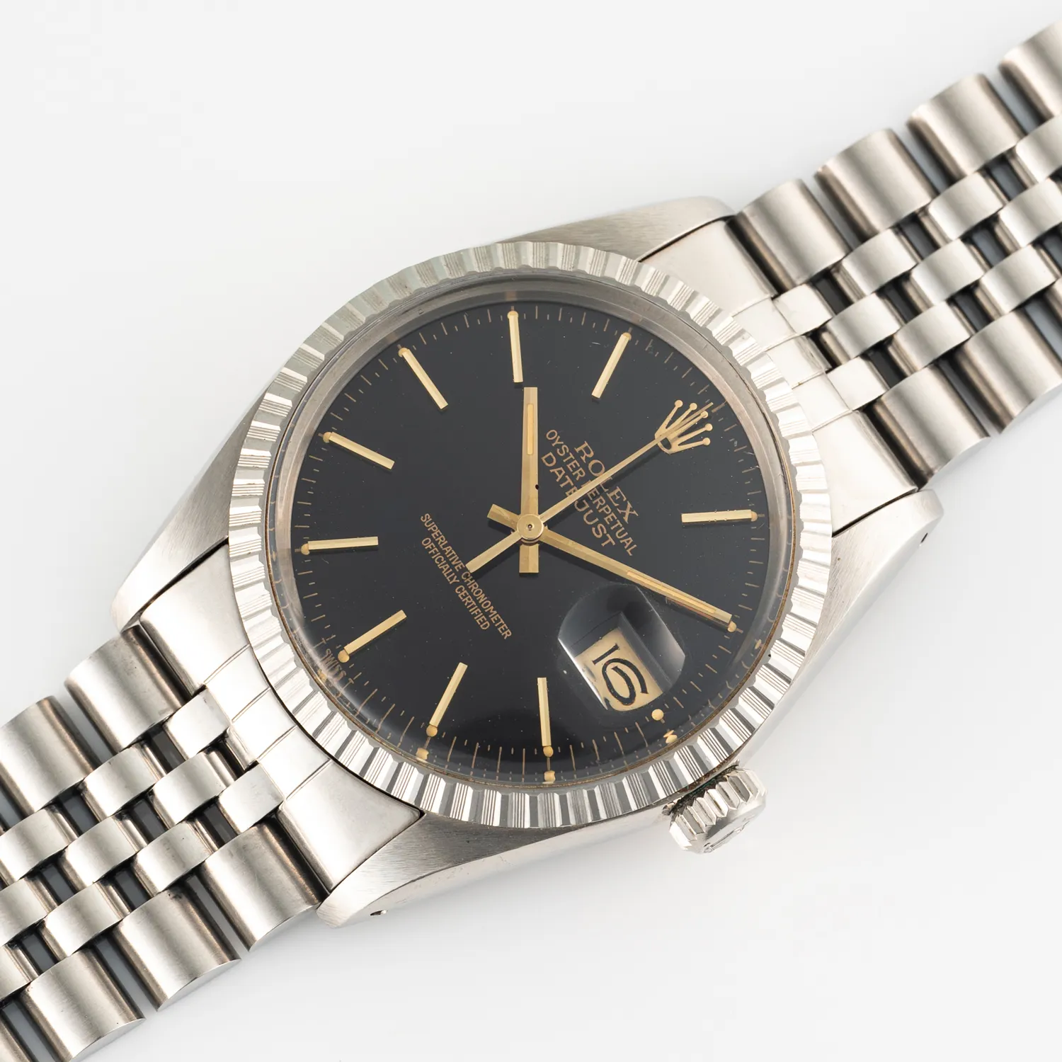 Rolex Datejust 36 16030 36mm Stainless steel Black 3