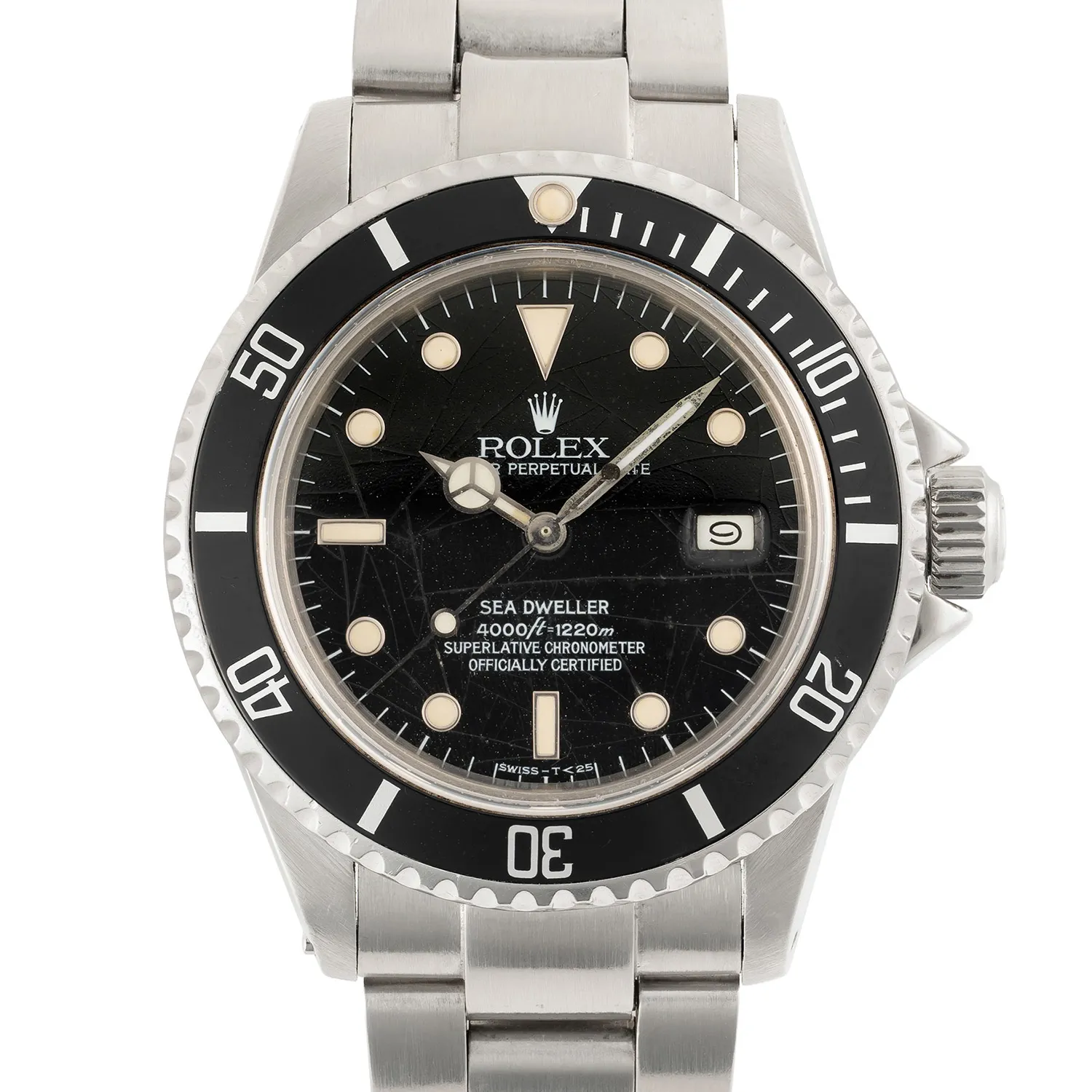 Rolex Sea-Dweller 16660 40mm Stainless steel Black