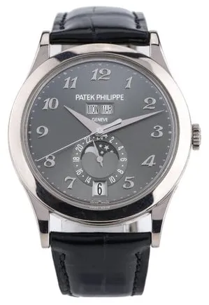 Patek Philippe Annual Calendar 5396G-014 38.5mm White gold Gray