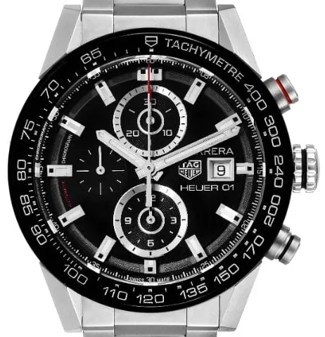 TAG Heuer Carrera CAR201Z.BA0714 43mm Steel Black