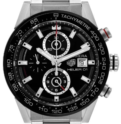 TAG Heuer Carrera CAR201Z.BA0714 43mm Steel Black