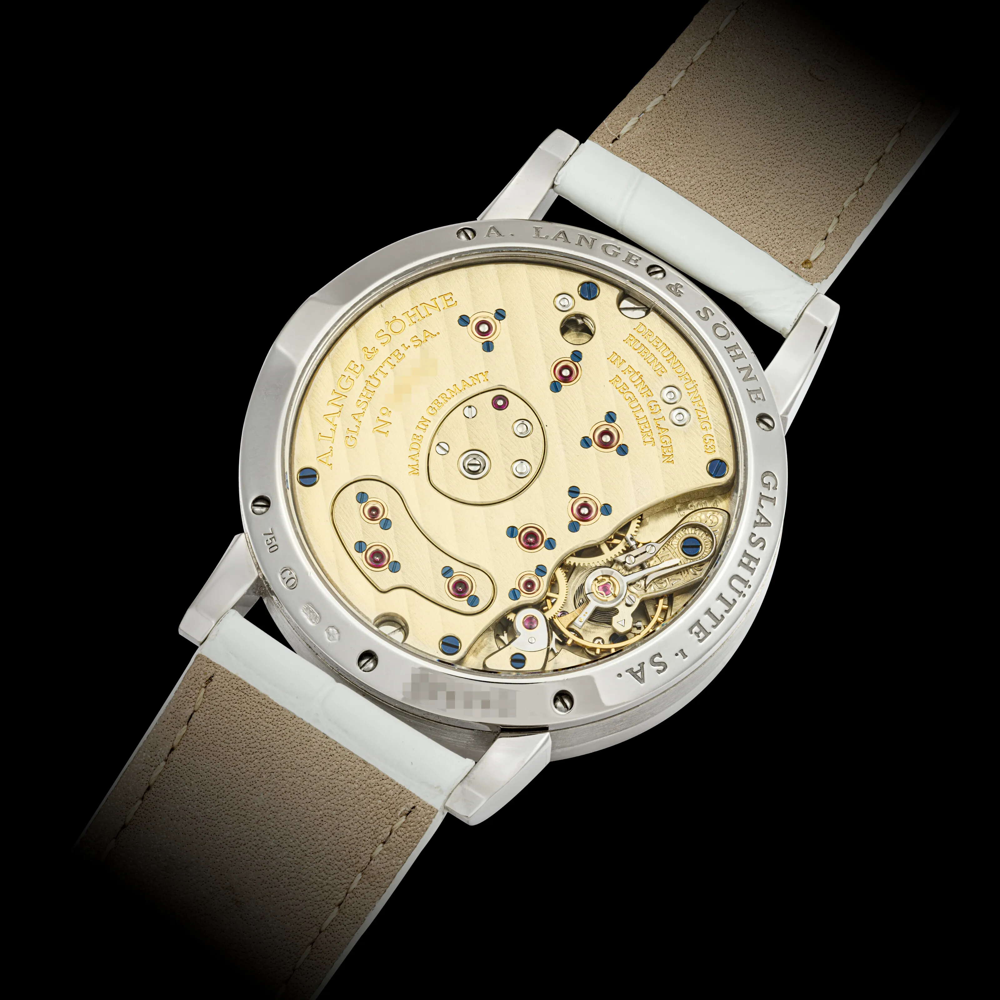 A. Lange & Söhne Little Lange 1 813.036 36mm White gold Mother-of-pearl 1