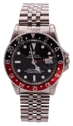 Rolex GMT-Master 1675 40mm Stainless steel Black