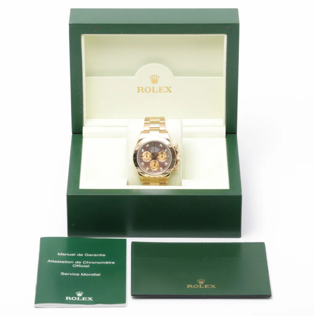 Rolex Daytona 116528 40mm Yellow gold • 4