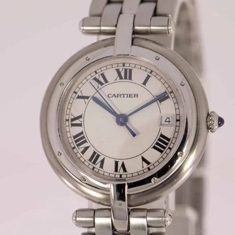 Cartier 8396 29mm Stainless steel White