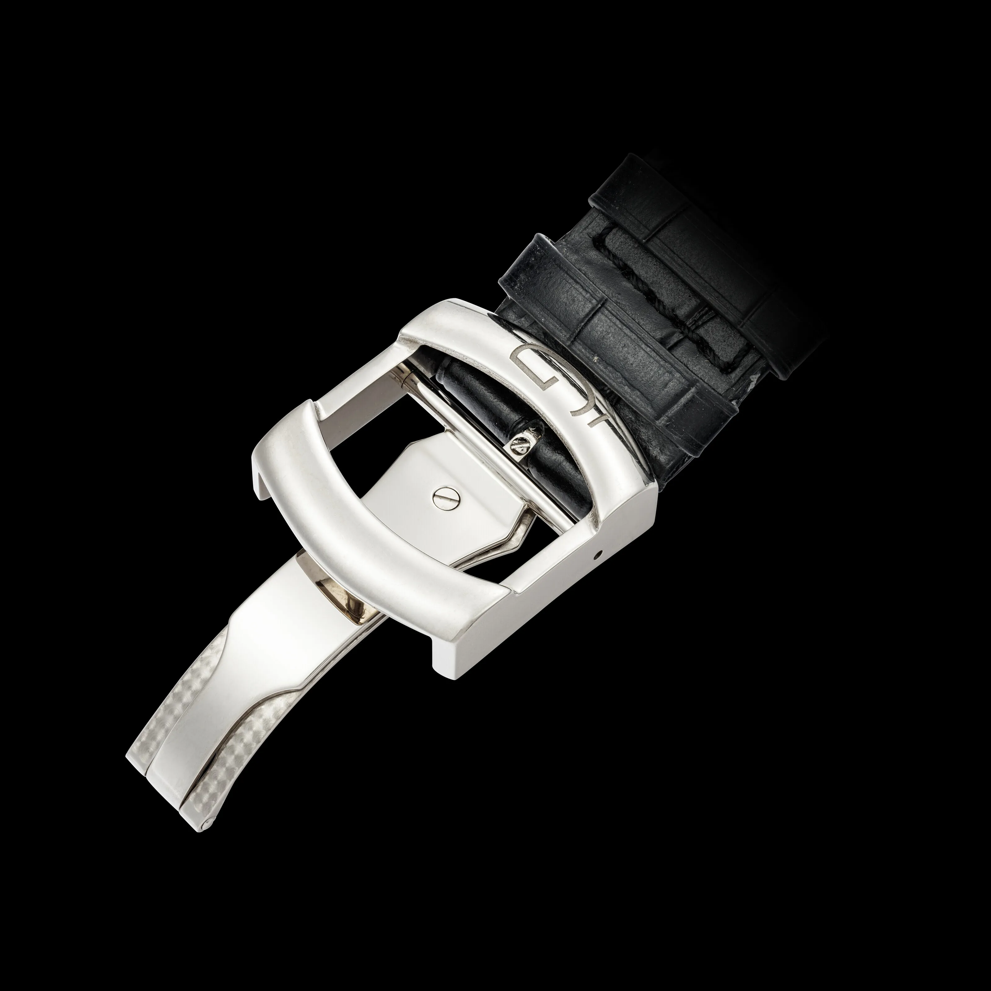 Gérald Genta Arena Perpetual Calendar 45mm White gold Black 2