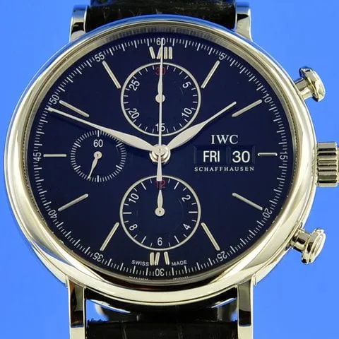 IWC Portofino IW391008 42mm Steel Black