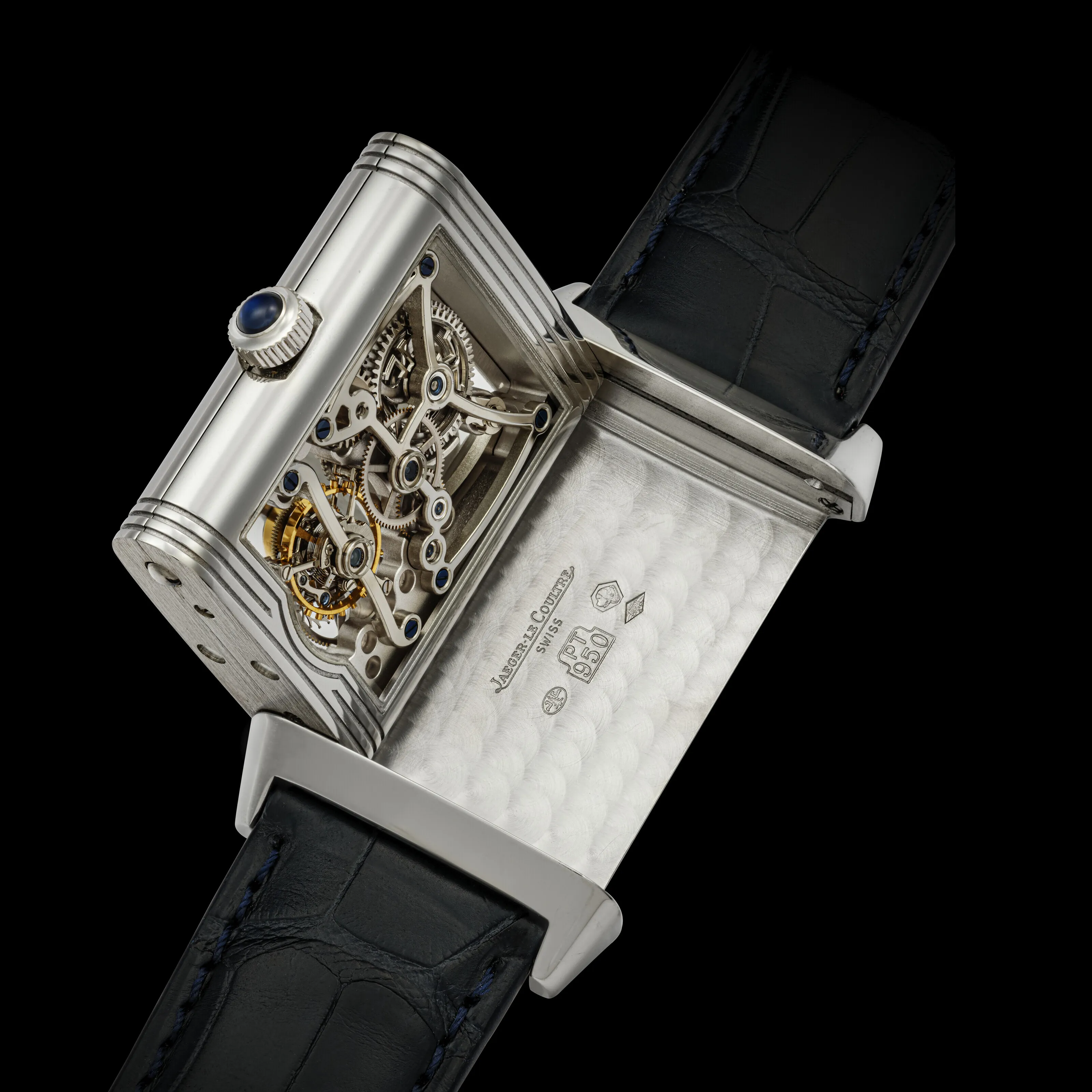 Jaeger-LeCoultre Reverso 270.6.48 26mm Platinum Skeletonized 3