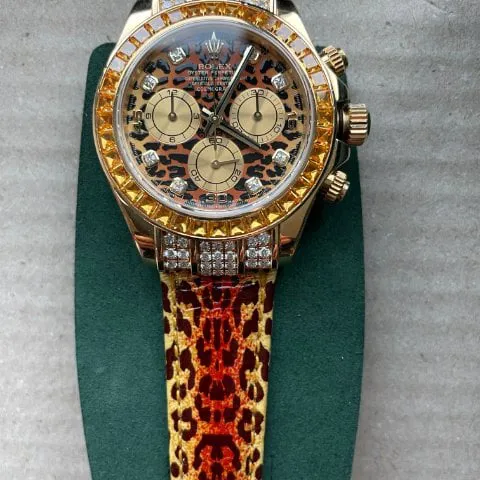 Rolex Daytona 116598 SACO 40mm Yellow gold Orange