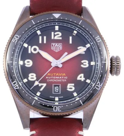 TAG Heuer Autavia WBE5192.FC8300 42mm Bronze Red