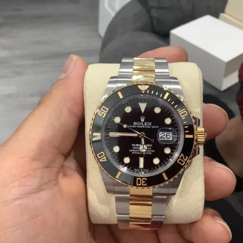 Rolex Submariner 126613LN 41mm Yellow gold and Stainless steel Black