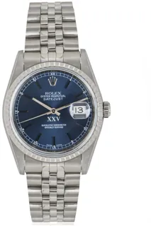 Rolex Datejust 36 16220 Stainless steel Blue