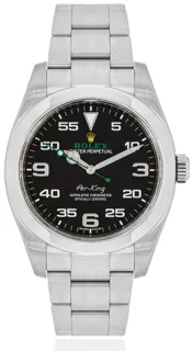 Rolex Air King 116900 Stainless steel Black Arabic