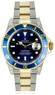 Rolex Submariner 16613 Yellow gold and Stainless steel