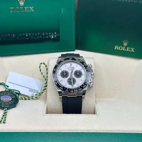 Rolex Daytona 126519LN-0006 40mm 18k white gold Silver