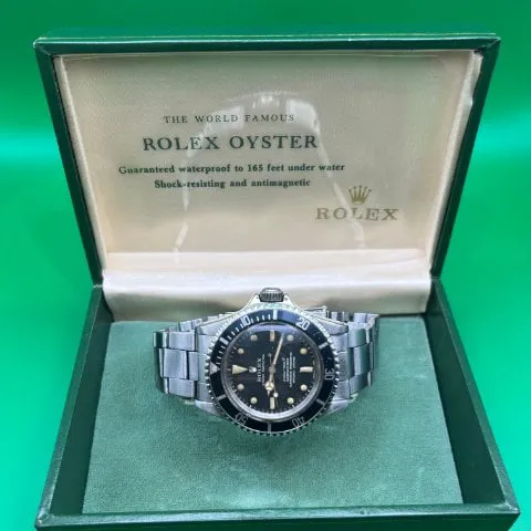 Rolex Submariner 5512 40mm Stainless steel Black