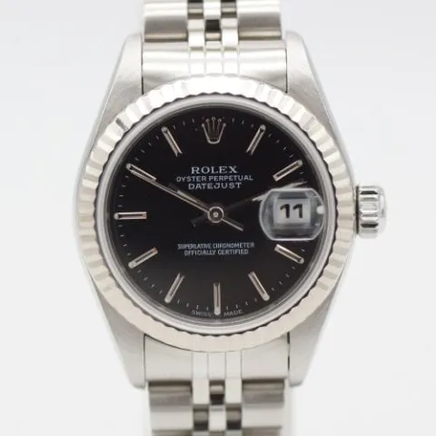 Rolex Lady-Datejust 79174 26mm Stainless steel Black