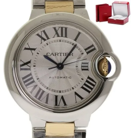 Cartier Ballon Bleu 33mm W2BB0002 33mm Stainless steel Silver