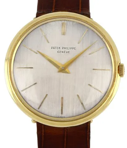 Patek Philippe Calatrava 2591 Yellow gold Champagne