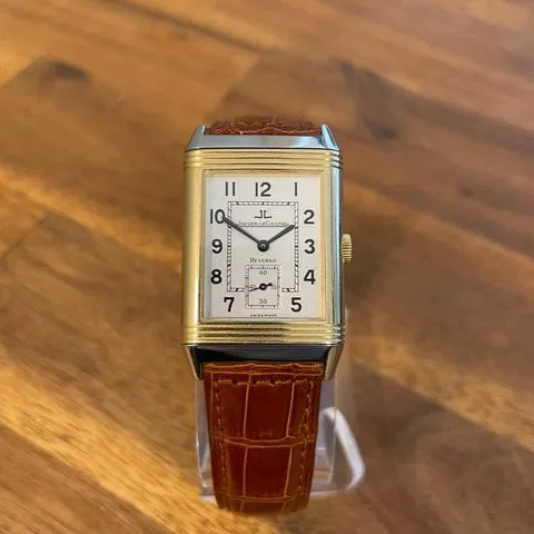 Jaeger-LeCoultre Reverso 270.5.62 26mm Yellow gold and Stainless steel Silver