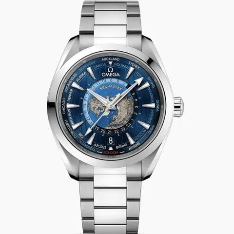 Omega Aqua Terra 220.10.43.22.03.001 43mm Stainless steel Blue