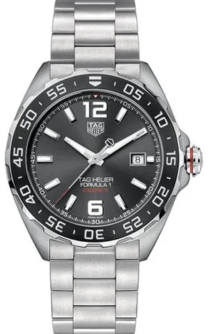 TAG Heuer Formula 1 WAZ2011.BA0842 43mm Stainless steel Gray