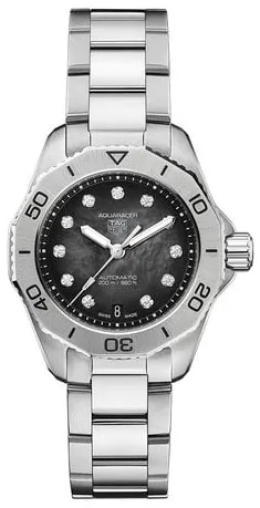 TAG Heuer Aquaracer Lady WBP2410.BA0622 30mm Stainless steel Black