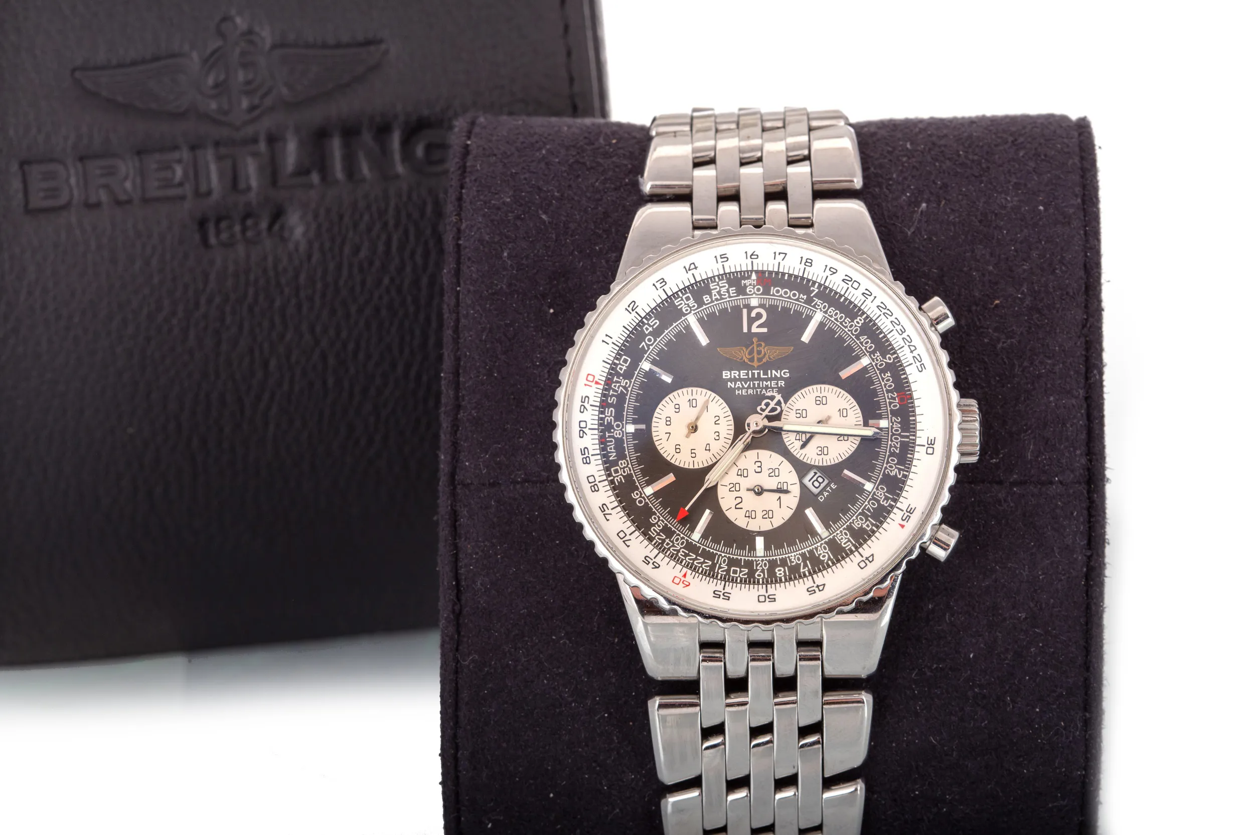 Breitling Navitimer A35340 43mm Stainless steel Black