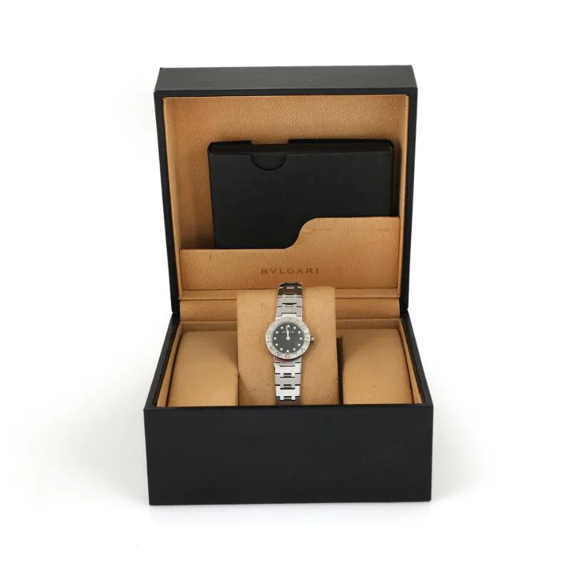 Bulgari Bulgari BB23SS 23mm Stainless steel Black 1