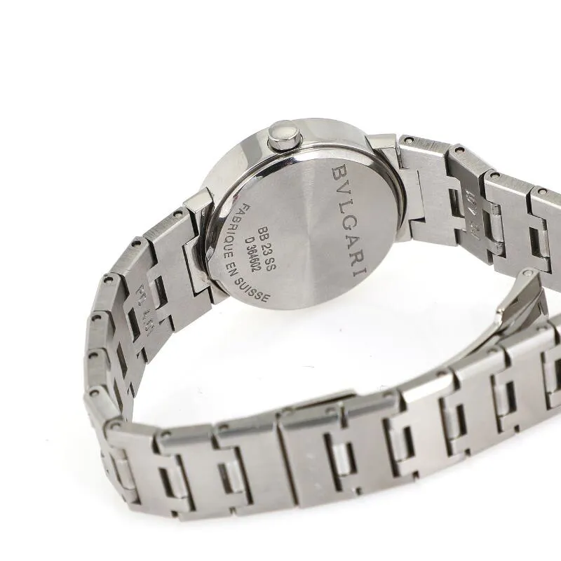 Bulgari Bulgari BB23SS 23mm Stainless steel Black 4