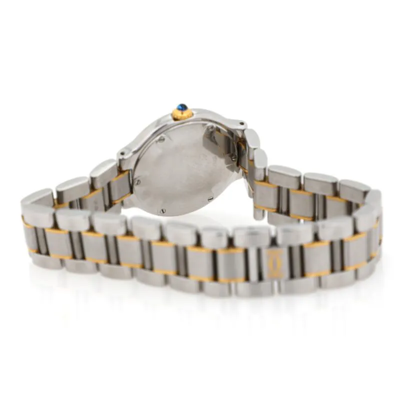 Cartier Must 21 1340 28mm Stainless steel and gold-plated Silver 2