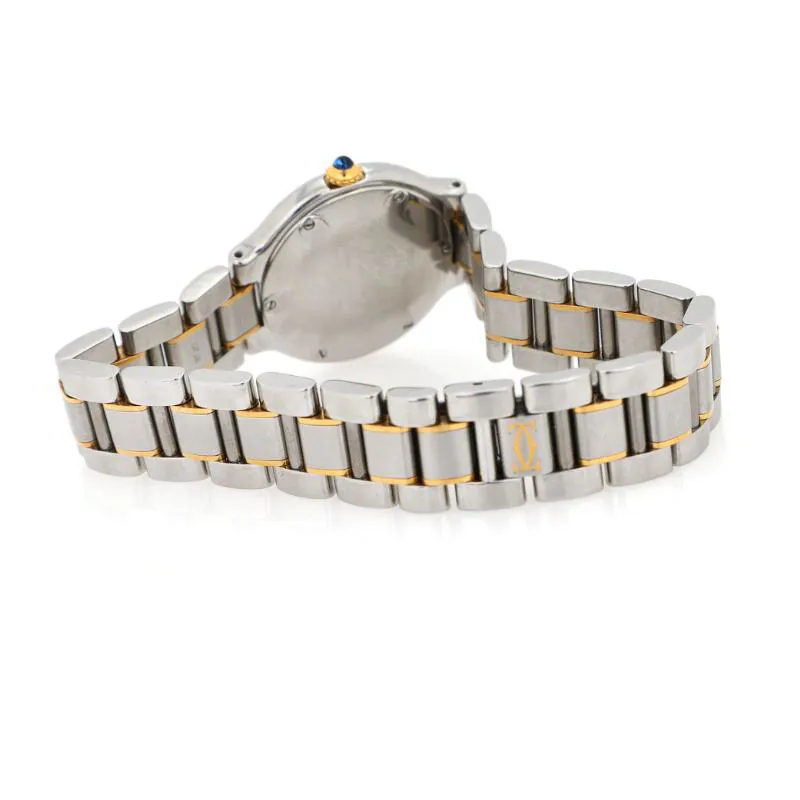 Cartier Must 21 1340 28mm Stainless steel and gold-plated Silver 3