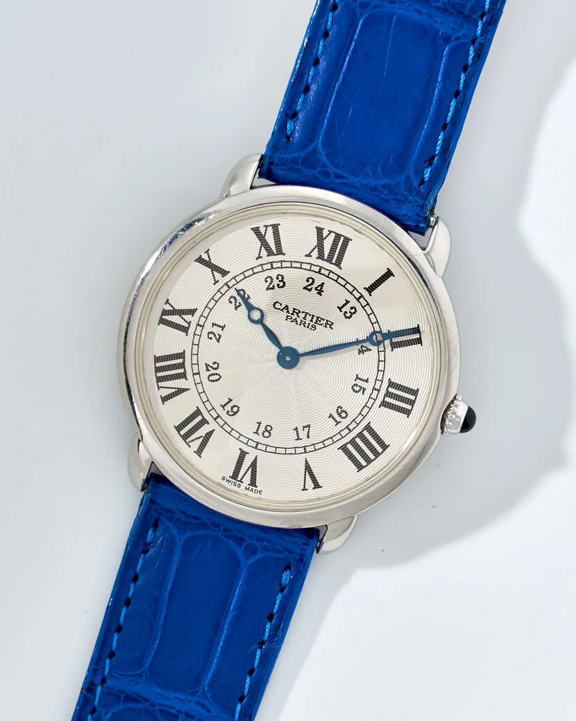 Cartier Ronde de Cartier 1897E 33mm Platinum Silver 4