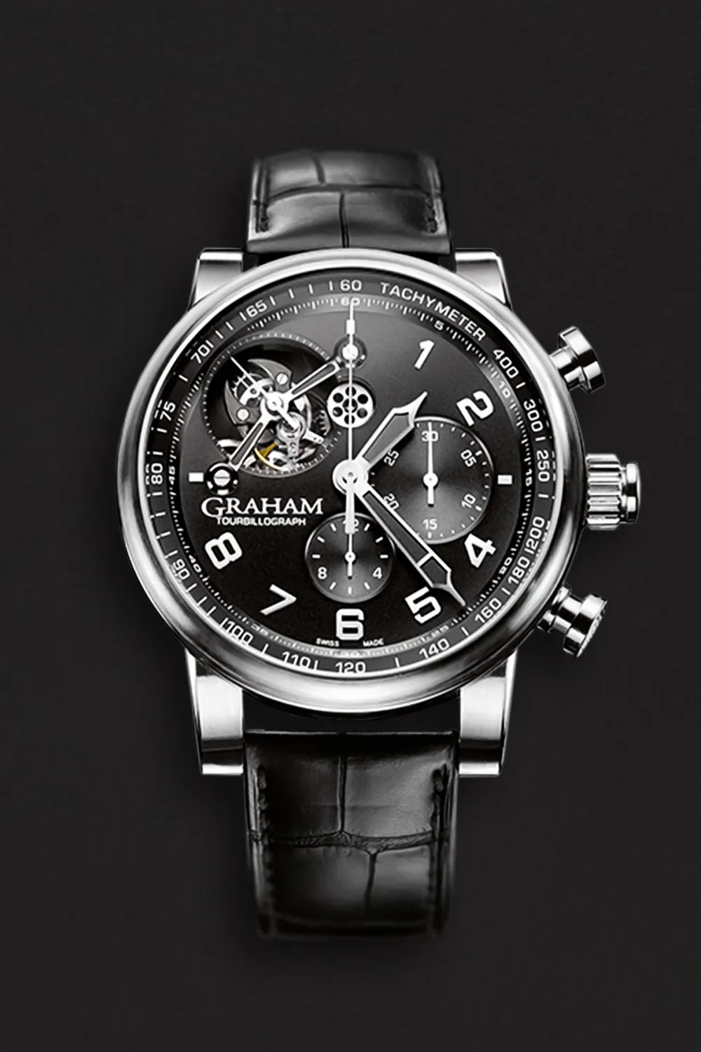 Graham Silverstone 2TSAS.B02A 48mm Stainless steel Black