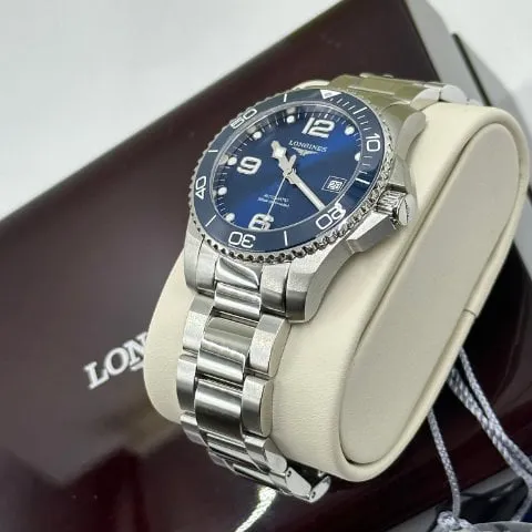 Longines HydroConquest L3.781.4.96.6 41mm Stainless steel Blue