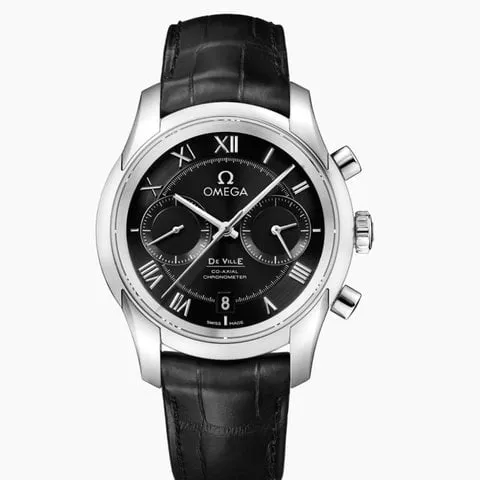 Omega De Ville Co-Axial 431.13.42.51.01.001 42mm Stainless steel Black