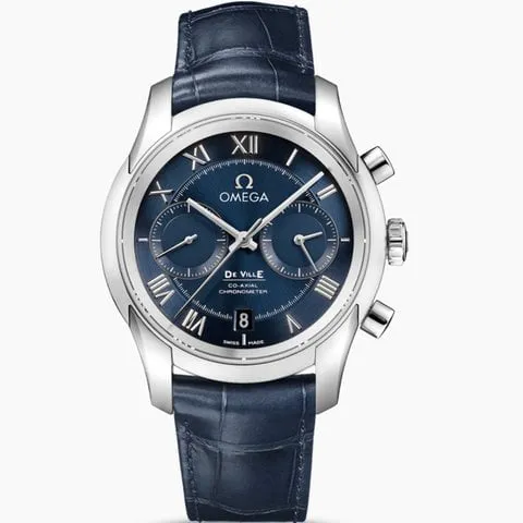 Omega De Ville Co-Axial 431.13.42.51.03.001 42mm Stainless steel Blue