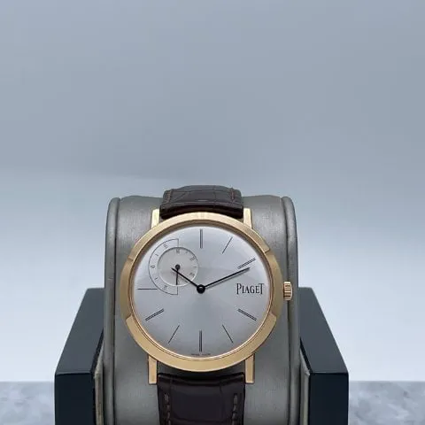 Piaget Altiplano g0a34113 40mm Rose gold Silver